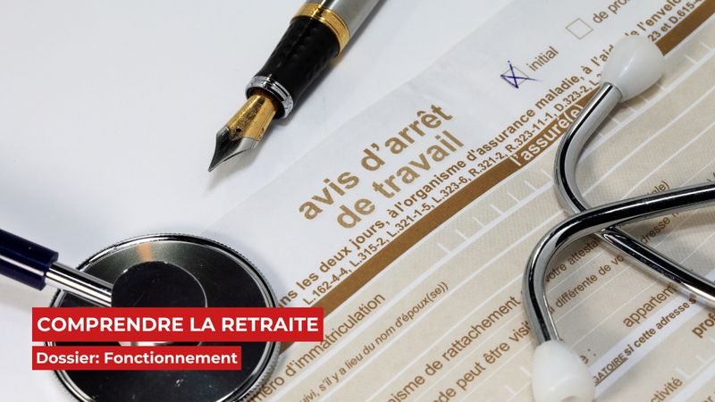arrêt maladie et retraite