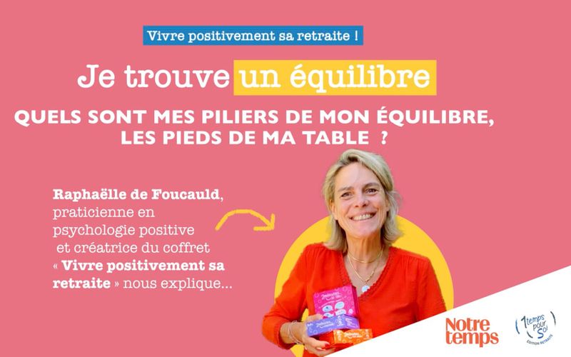 Vivre positivement sa retraite: "Je trouve un équilibre"