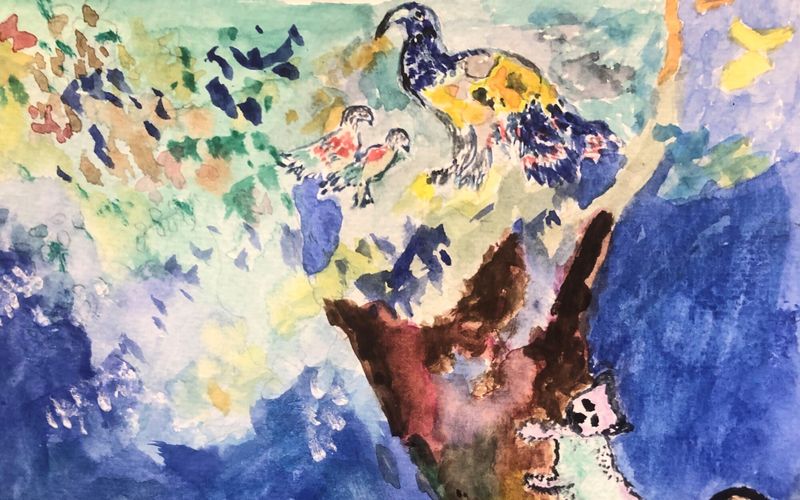 Concours de peinture dans les Ehpad: découvrez les plus beaux tableaux des résidents