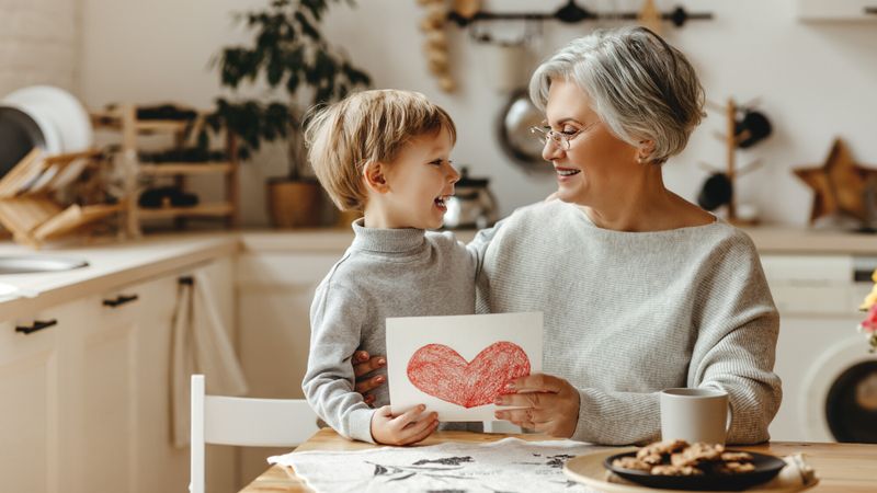 grand-mère petit-fils