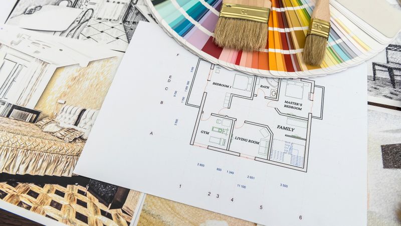 Illustration de travaux dans une maison