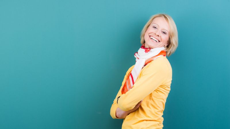 Illustration d'une femme retraitée