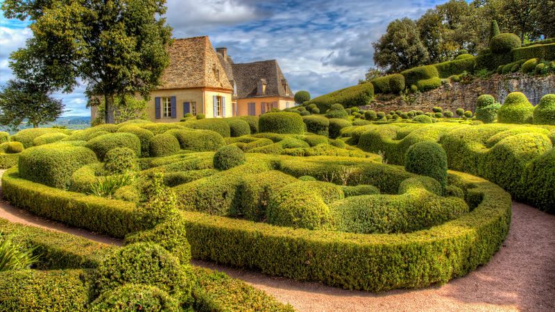 les jardins de Marqueyssac, à Vézac.