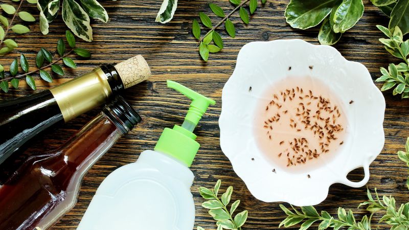 se débarrasser des moucherons et mouches