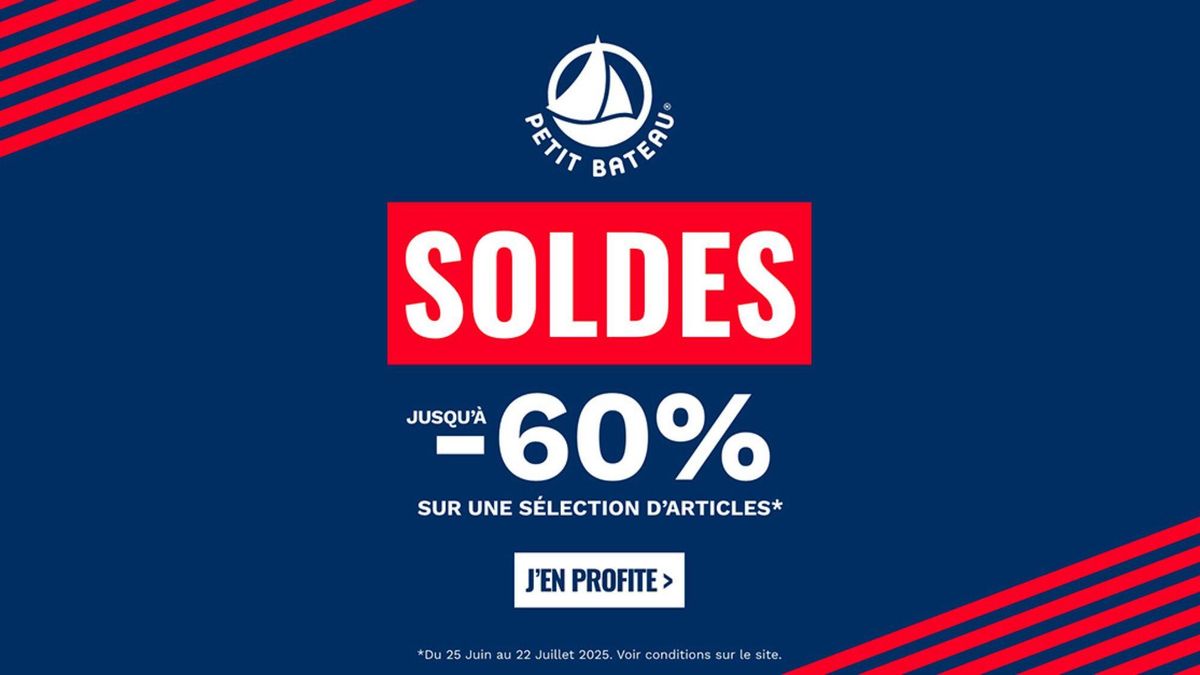 Un été tout en douceur chez Petit Bateau : jusqu’à -60 % sur une sélection estivale
