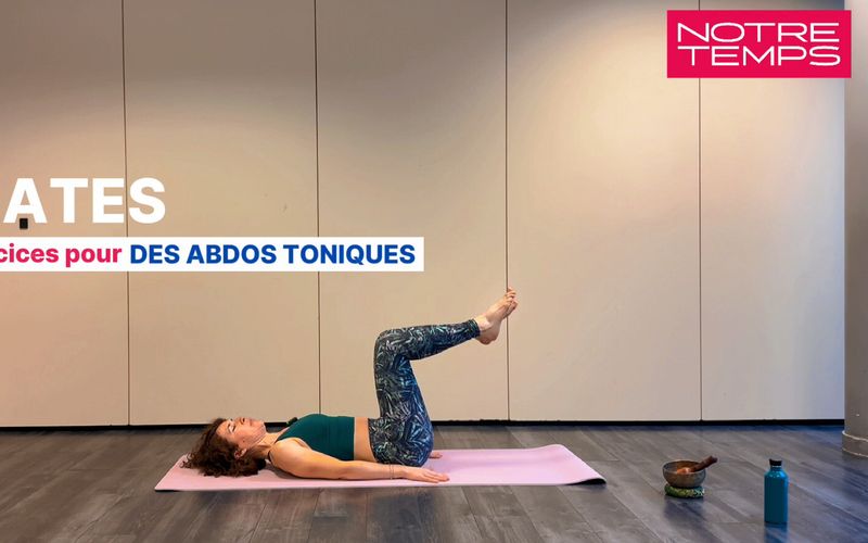 VIDEO: 3 exercices de Pilates à faire chez vous pour des abdos toniques (sans se faire mal)